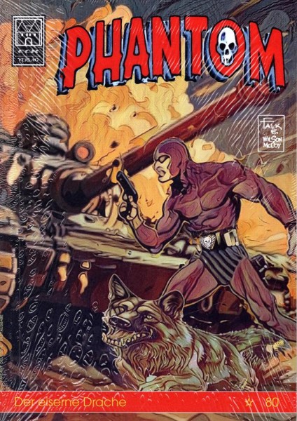 Phantom 80.-81. Abenteuer Variant-Cover, ECR-Verlag