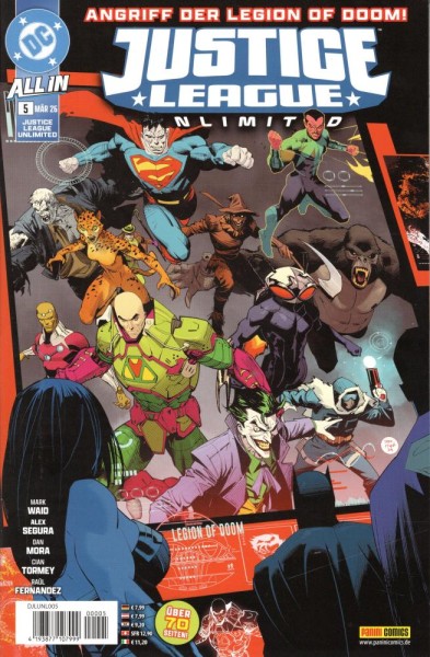 Justice League Unlimited 5, Panini