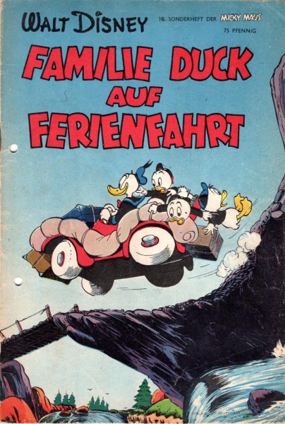 Micky Maus Sonderheft 16 (Z2, gel.), Ehapa