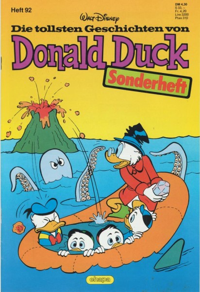 Die tollsten Geschichten von Donald Duck Sonderheft 92 (Z1), Ehapa