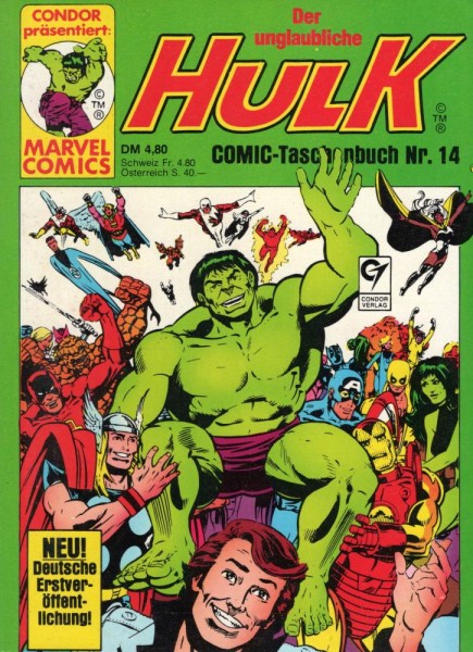 Der unglaubliche Hulk Taschenbuch 14 (Z1), Condor