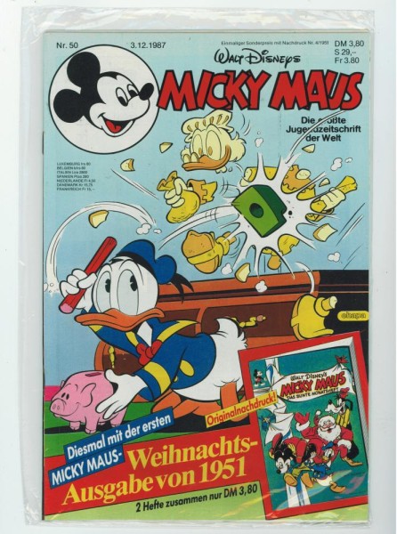 Micky Maus 1987/ 50 (Z0-1), Ehapa