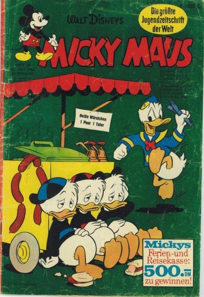 Micky Maus 1968/ 29 (Z3), Ehapa