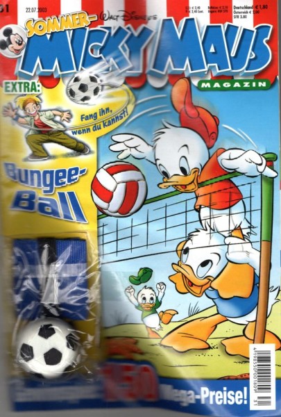 Micky Maus 2003/ 31 (Z1), Ehapa