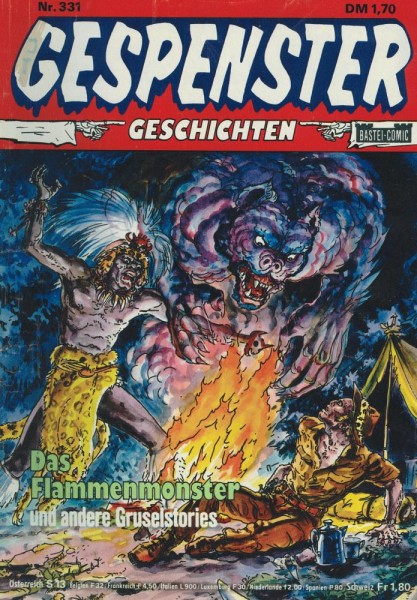 Gespenster Geschichten 331 (Z2, Sz), Bastei