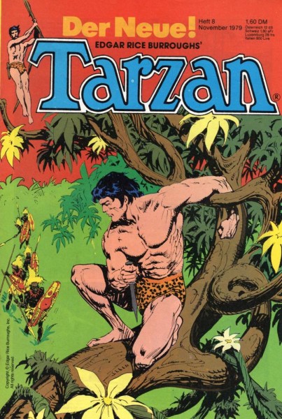 Tarzan, Der Neue 1979/ 8 (Z0), Ehapa