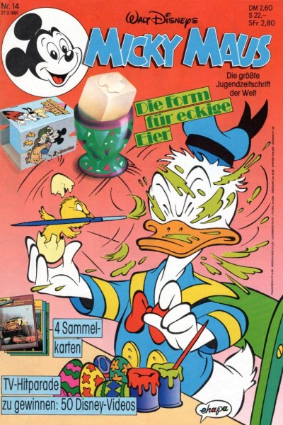 Micky Maus 1991/ 14 (Z0-1), Ehapa