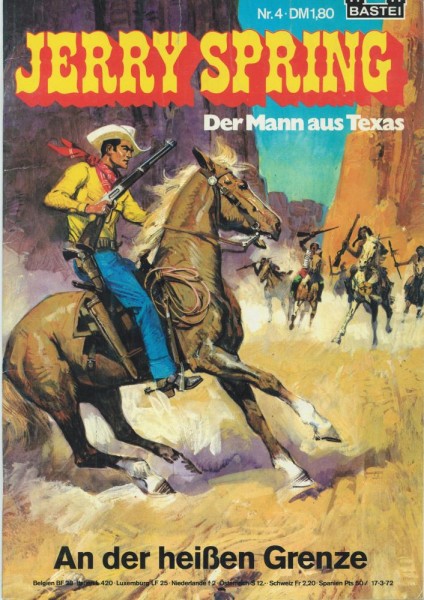 Jerry Spring 4 (Z1-2, 1. Aufl.), Bastei