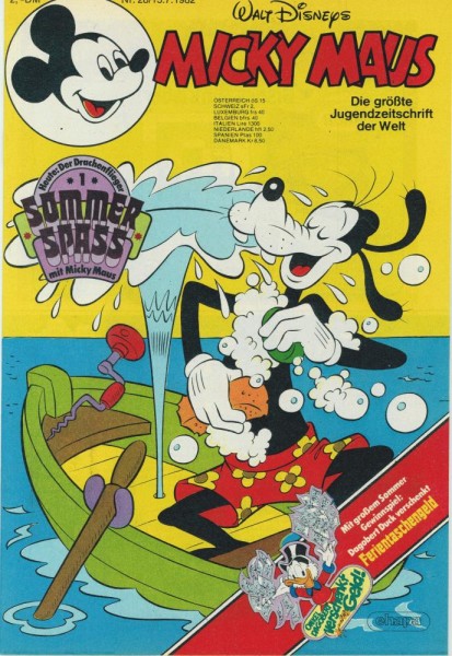 Micky Maus 1982/ 28 (Z0-1), Ehapa