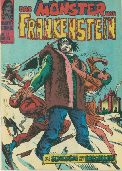 Das Monster von Frankenstein 20 (Z1-2), Williams