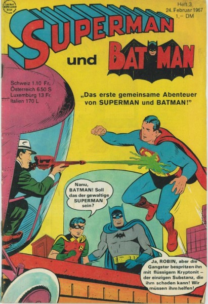 Superman 1967/ 3 (Z3), Ehapa