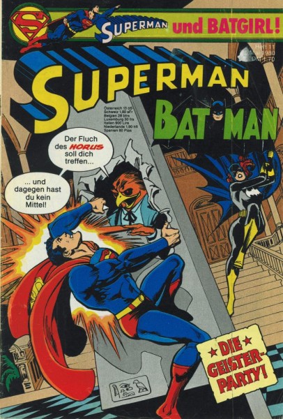 Superman 1980/ 11 (Z1-2, Sm), Ehapa