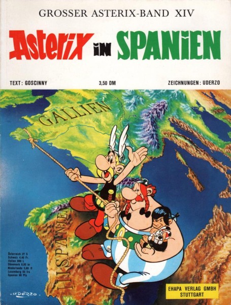 Asterix 14 (Z1-2, 1. Auflage), Ehapa