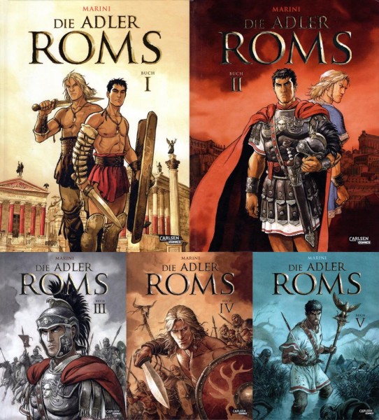 Die Adler Roms 1-5 (Z0, 1. Aufl.), Carlsen