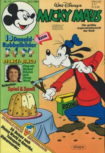Micky Maus 1984/ 13 (Z1), Ehapa