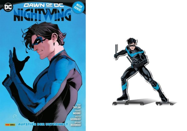 Nightwing Dawn of DC 1 mit Acryl-Figur, Panini