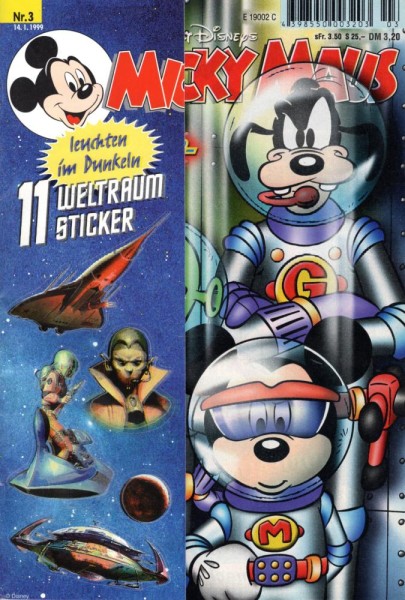 Micky Maus 1999/ 3 (Z1), Ehapa