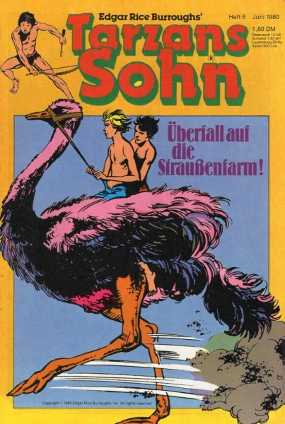 Tarzans Sohn 1980/ 6 (Z0), Ehapa