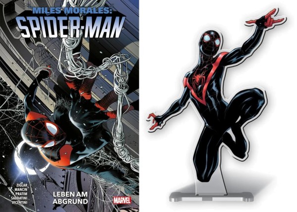 Miles Morales - Spider-Man (2023) 2 mit Acryl-Figur, Panini