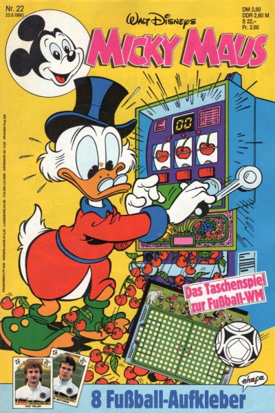 Micky Maus 1990/ 22 (Z0-1), Ehapa