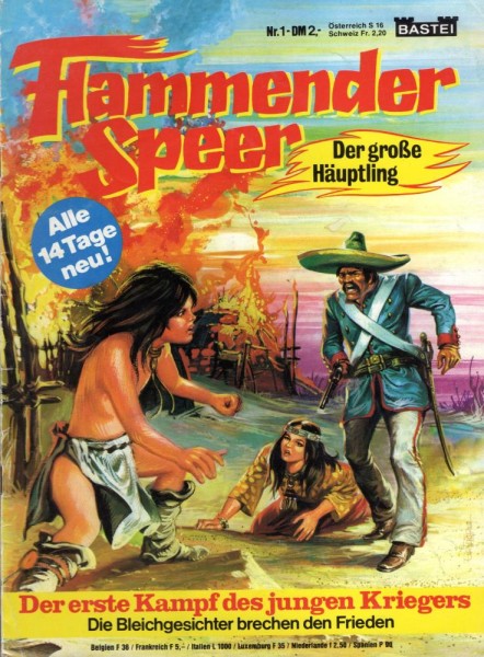 Flammender Speer 1 (Z1-, R), Bastei