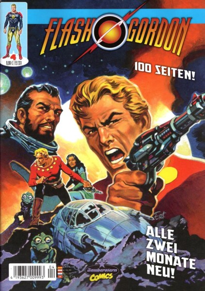 Flash Gordon Magazin 4, Zauberstern Comics