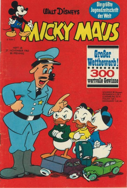 Micky Maus 1965/ 48 (Z1), Ehapa