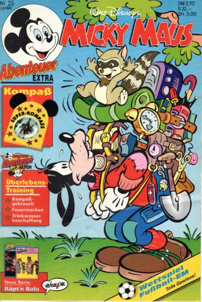 Micky Maus 1992/ 25 (Z0-1), Ehapa