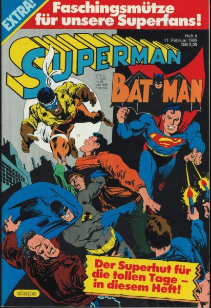 Superman 1985/ 4 (Z1), Ehapa