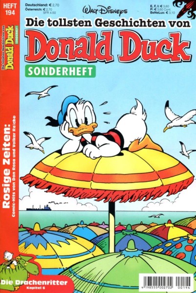 Die tollsten Geschichten von Donald Duck Sonderheft 194 (Z0-1), Ehapa