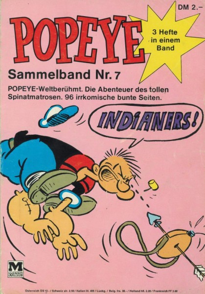 Popeye Sammelband 7 (Z1-2), Moewig