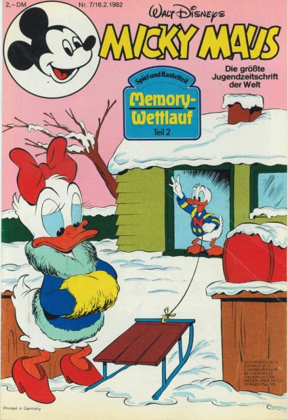Micky Maus 1982/ 7 (Z1-2), Ehapa