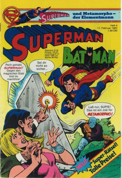 Superman 1982/ 4 (Z1-2/2), Ehapa