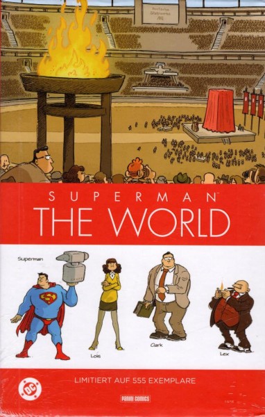 Superman - The World - Premium Edition (limitiert 555 Expl.), Panini