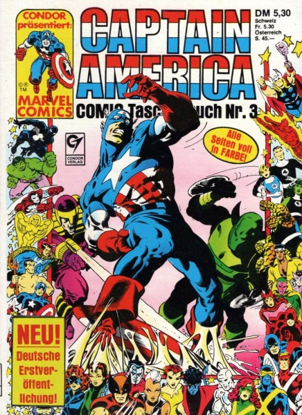 Captain America Taschenbuch 3 (Z1), Condor