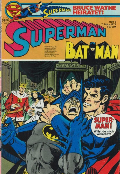 Superman 1979/ 6 (Z1, Sm), Ehapa
