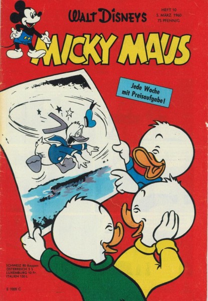 Micky Maus 1960/ 10 (Z1-2), Ehapa