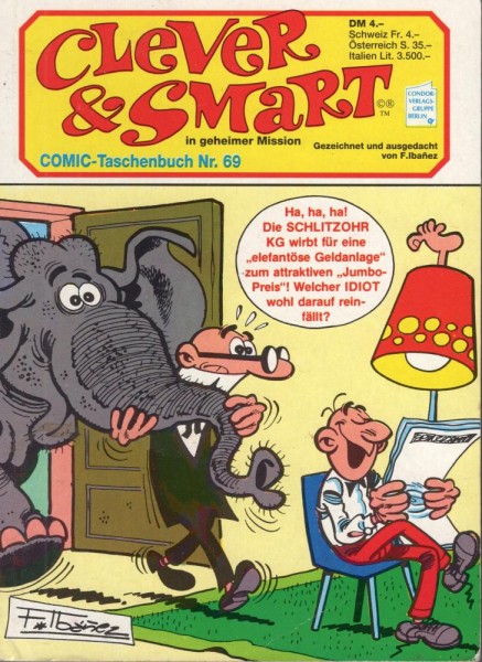 Clever & Smart Taschenbuch 69 (Z1, 1. Auflage), Condor