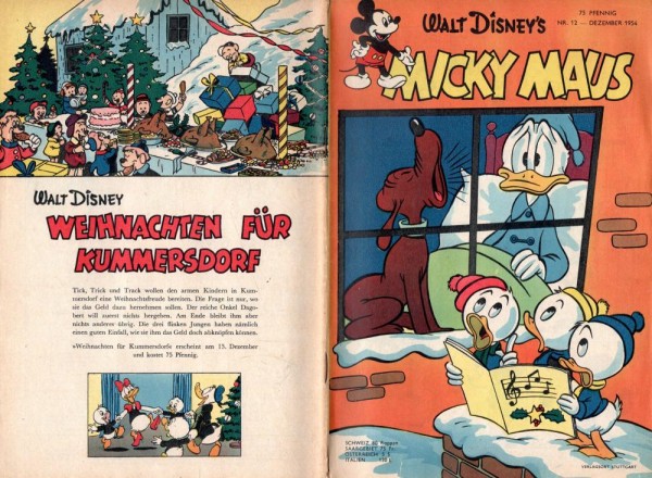 Micky Maus 1954/ 12 (Z1-2), Ehapa