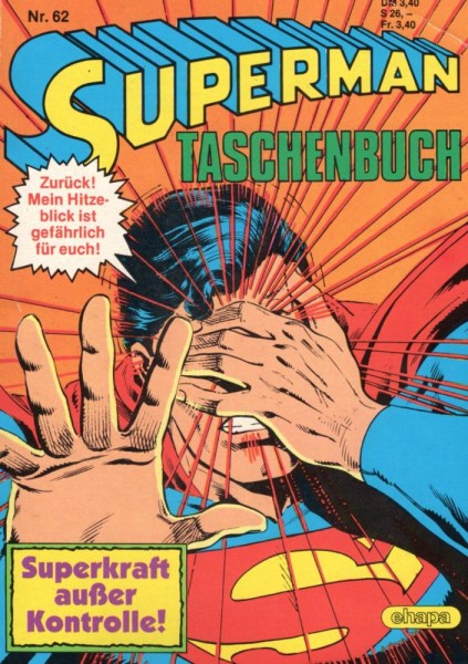 Superman Taschenbuch 62 (Z1-2), Ehapa