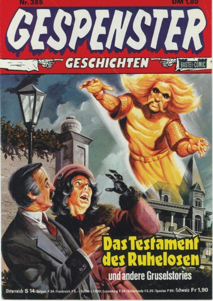 Gespenster Geschichten 385 (Z1-), Bastei
