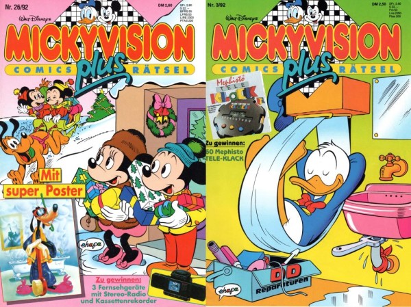 Mickyvision 2. Serie 1992 / 3-26 (Z1), Ehapa