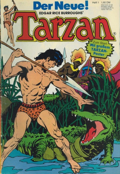 Tarzan, Der Neue 1979/ 1 (Z1-2), Ehapa