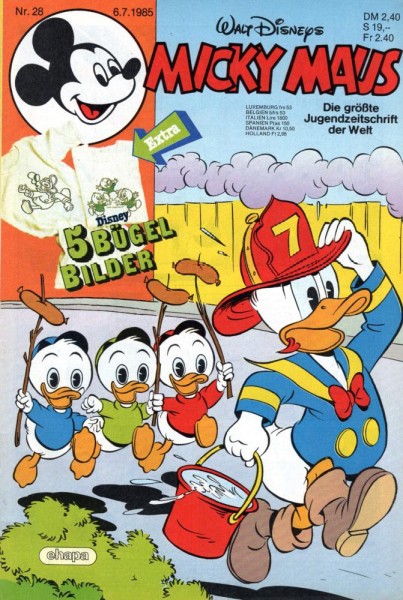 Micky Maus 1985/ 28 (Z0-1), Ehapa