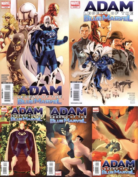Adam: Legend Of The Blue Marvel 1-5 (Z0), Marvel