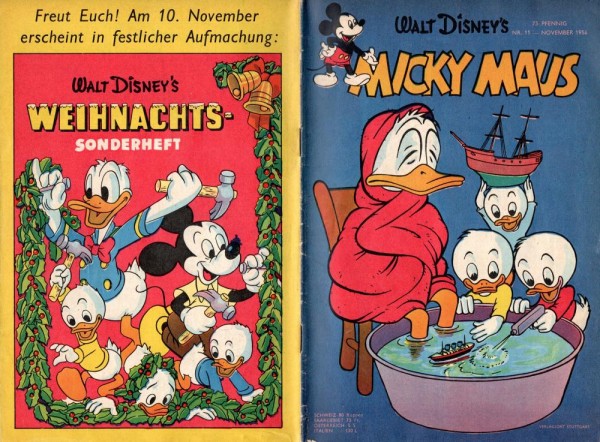 Micky Maus 1954/ 11 (Z1-2), Ehapa