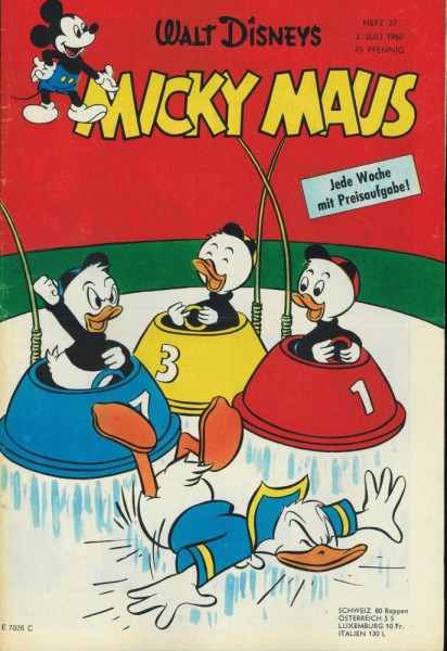 Micky Maus 1960/ 27 (Z1, Sz), Ehapa
