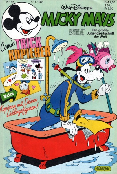 Micky Maus 1986/ 46 (Z0-1), Ehapa