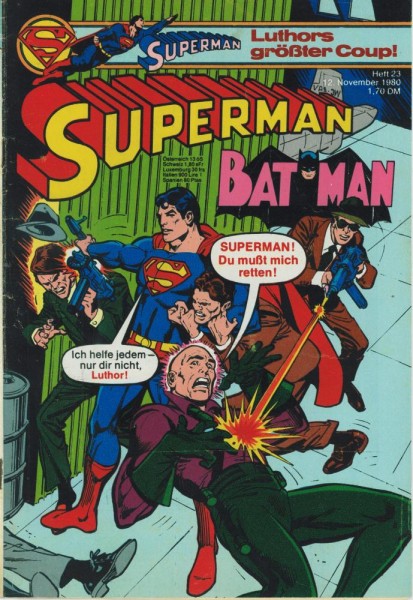 Superman 1980/ 23 (Z1-2), Ehapa