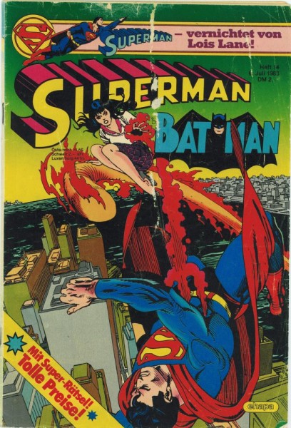 Superman 1983/ 14 (Z1-2/2), Ehapa